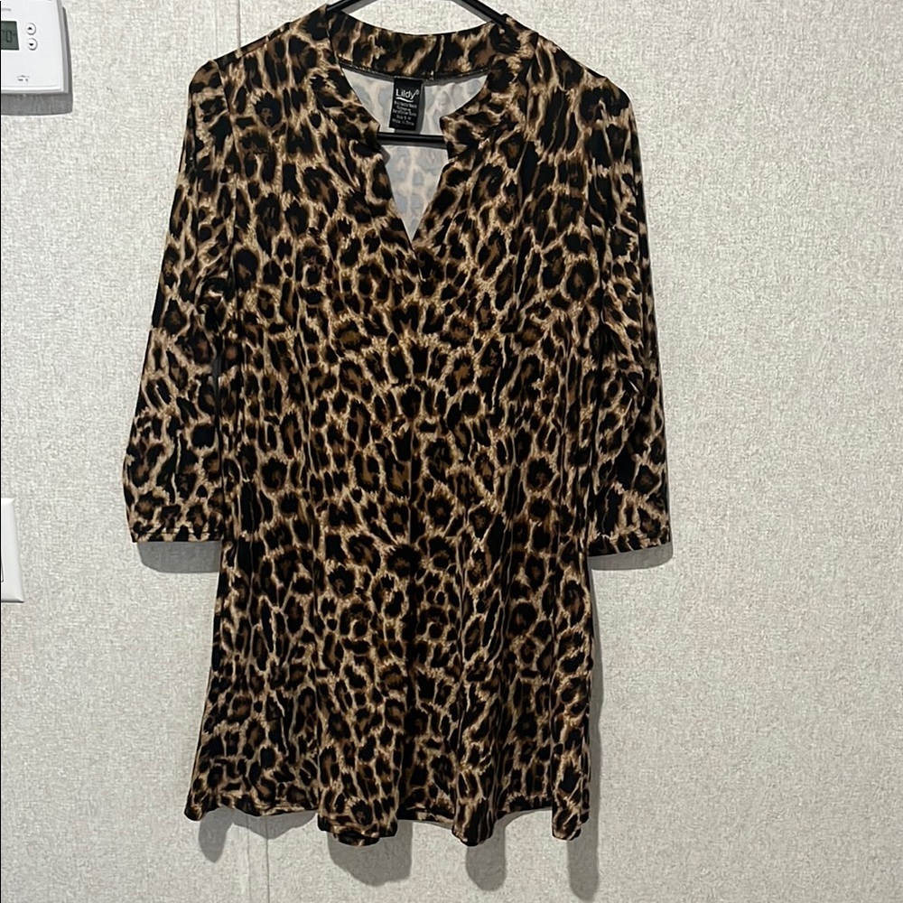 NWOT Leopard Print Tunic/Dress